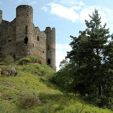 Restes du château fort