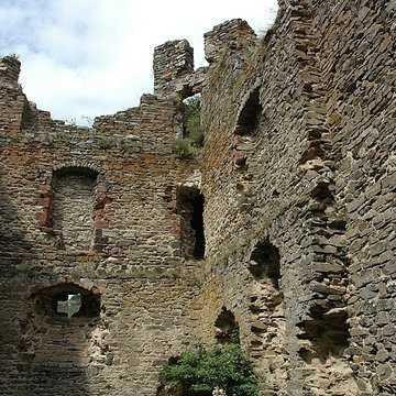 Restes du château fort