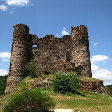 Restes du château fort