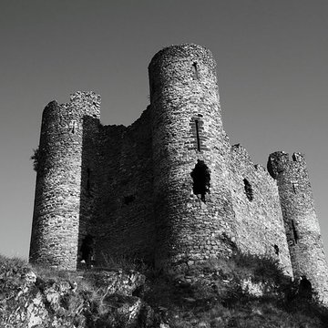 Restes du château fort