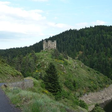 Restes du château fort