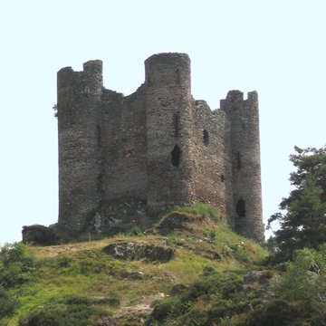 Restes du château fort