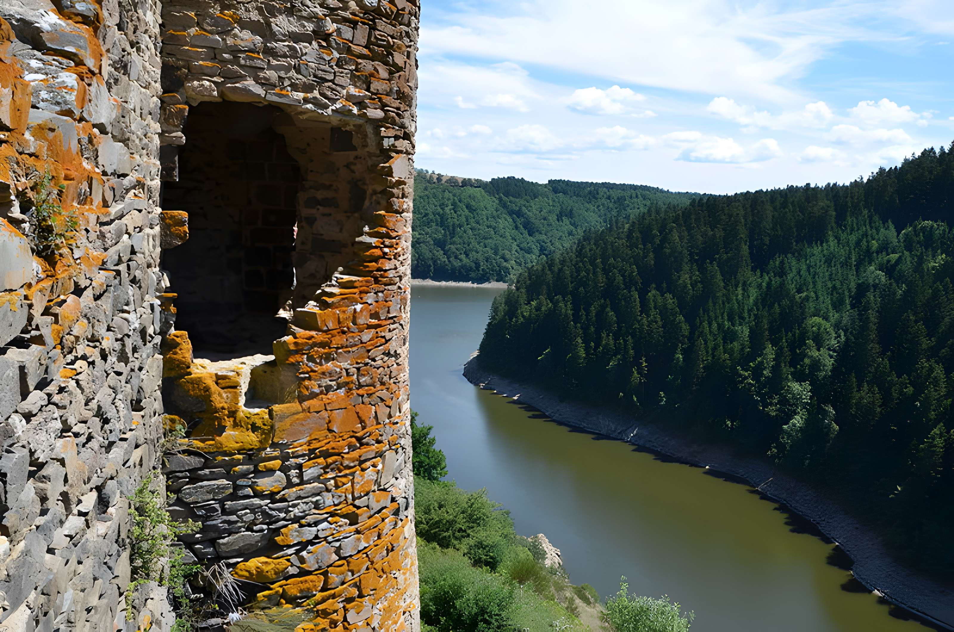 Restes du château fort