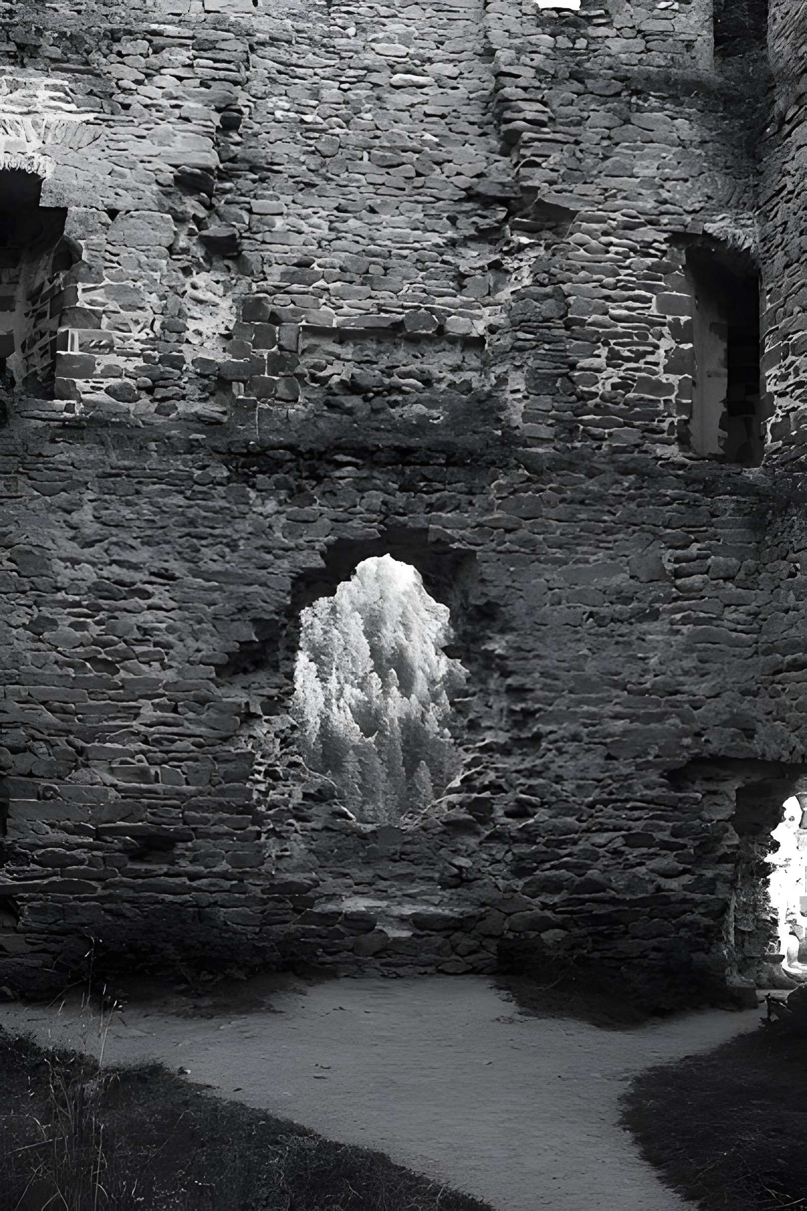 Restes du château fort