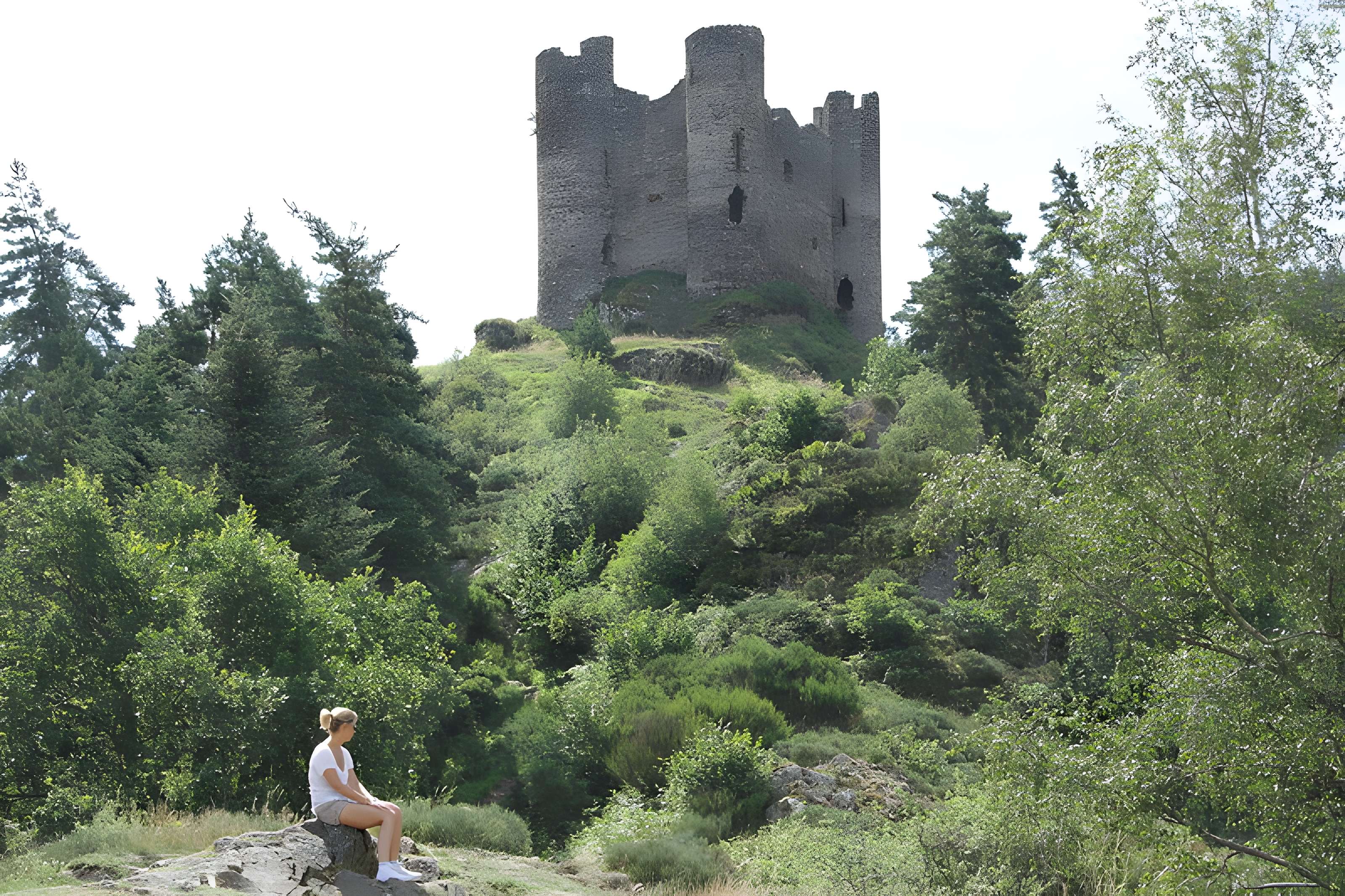 Restes du château fort