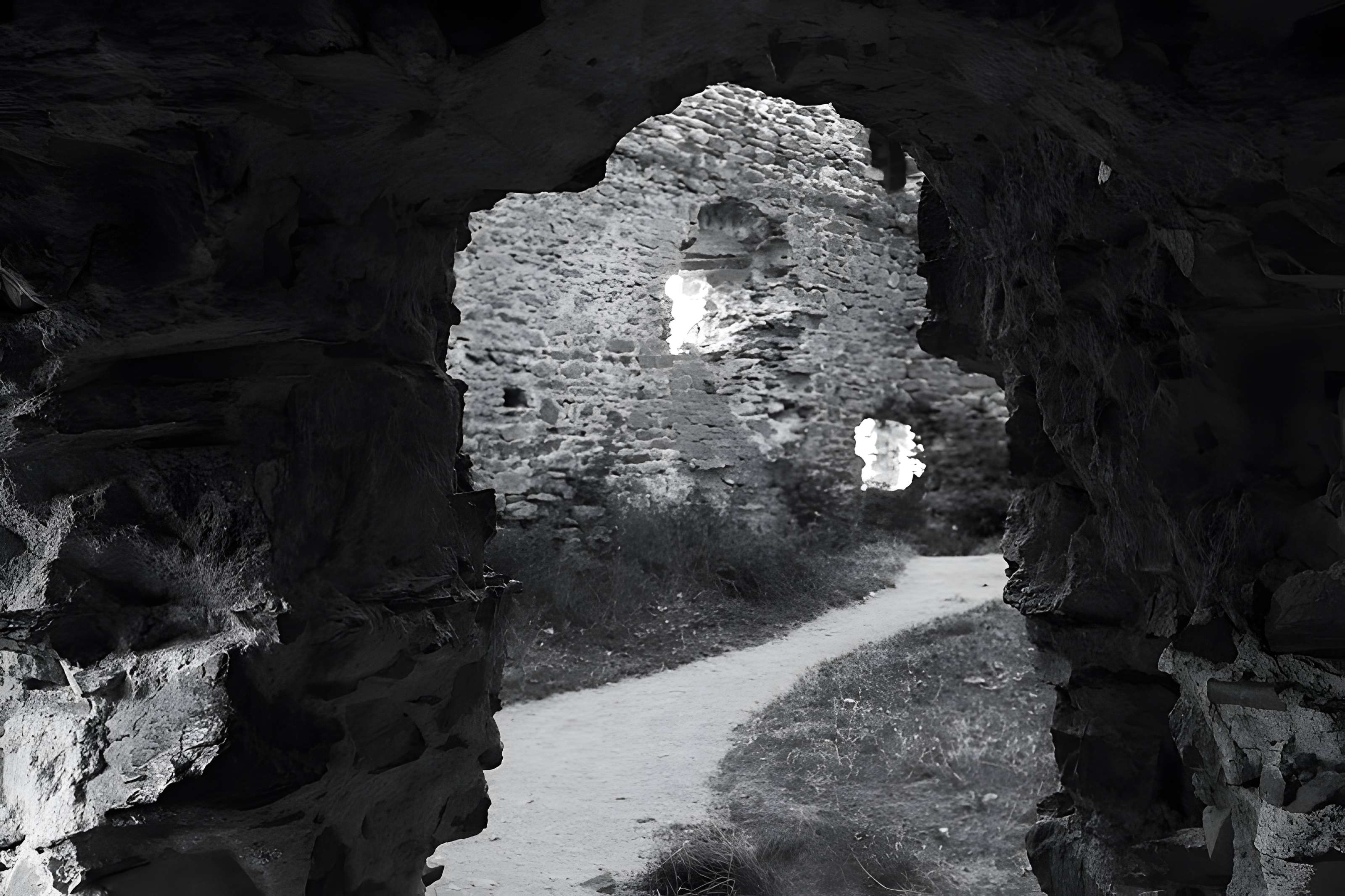 Restes du château fort