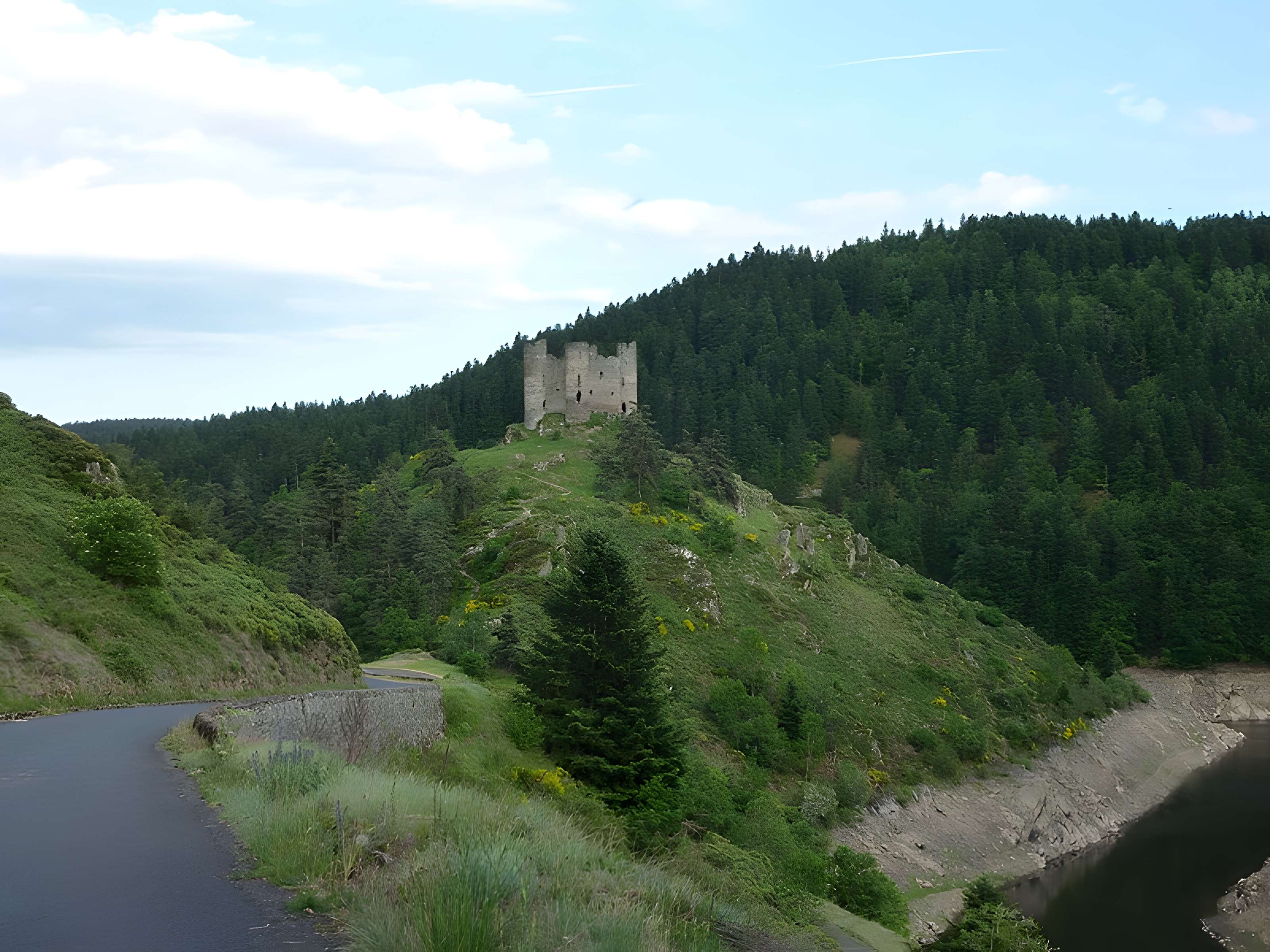 Restes du château fort