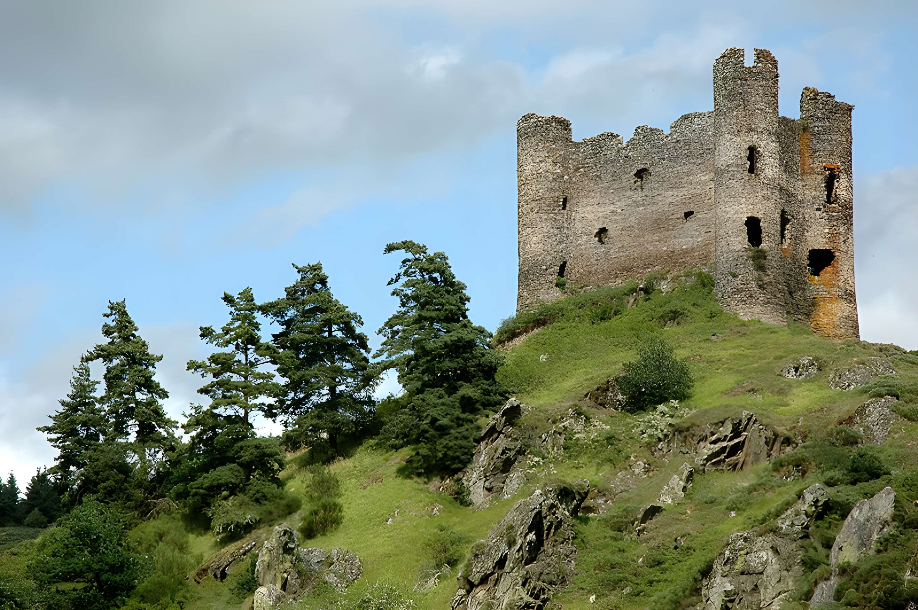 Restes du château fort