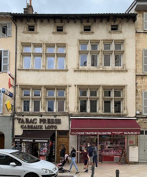 Immeuble, 732, 734, 736 Rue Nationale à Villefranche-sur-Saône