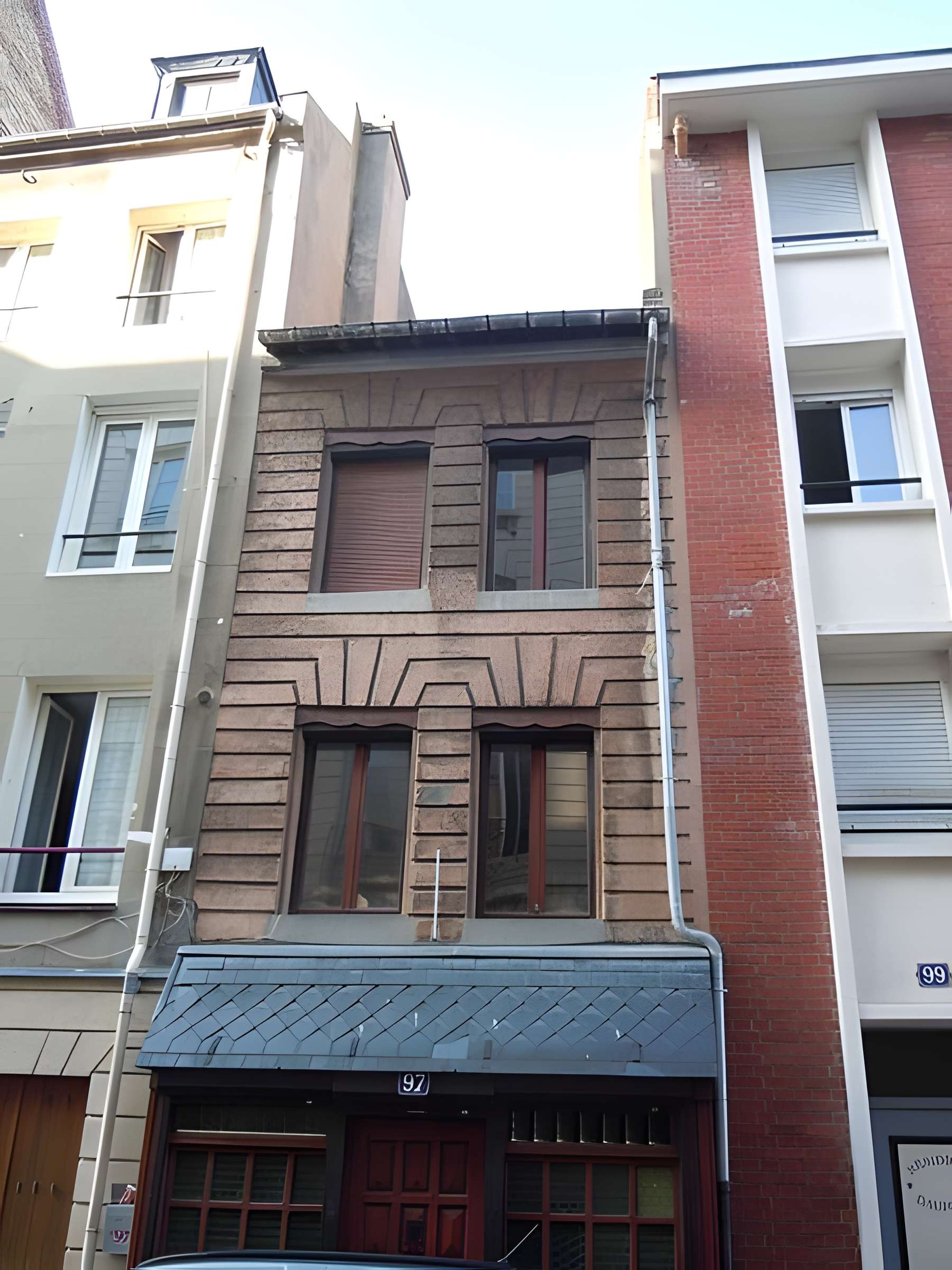 Immeubles de la Rue Dauphine au Havre 