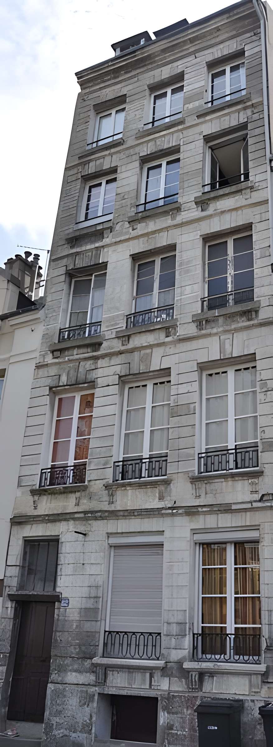 Immeubles de la Rue de Bretagne au Havre 