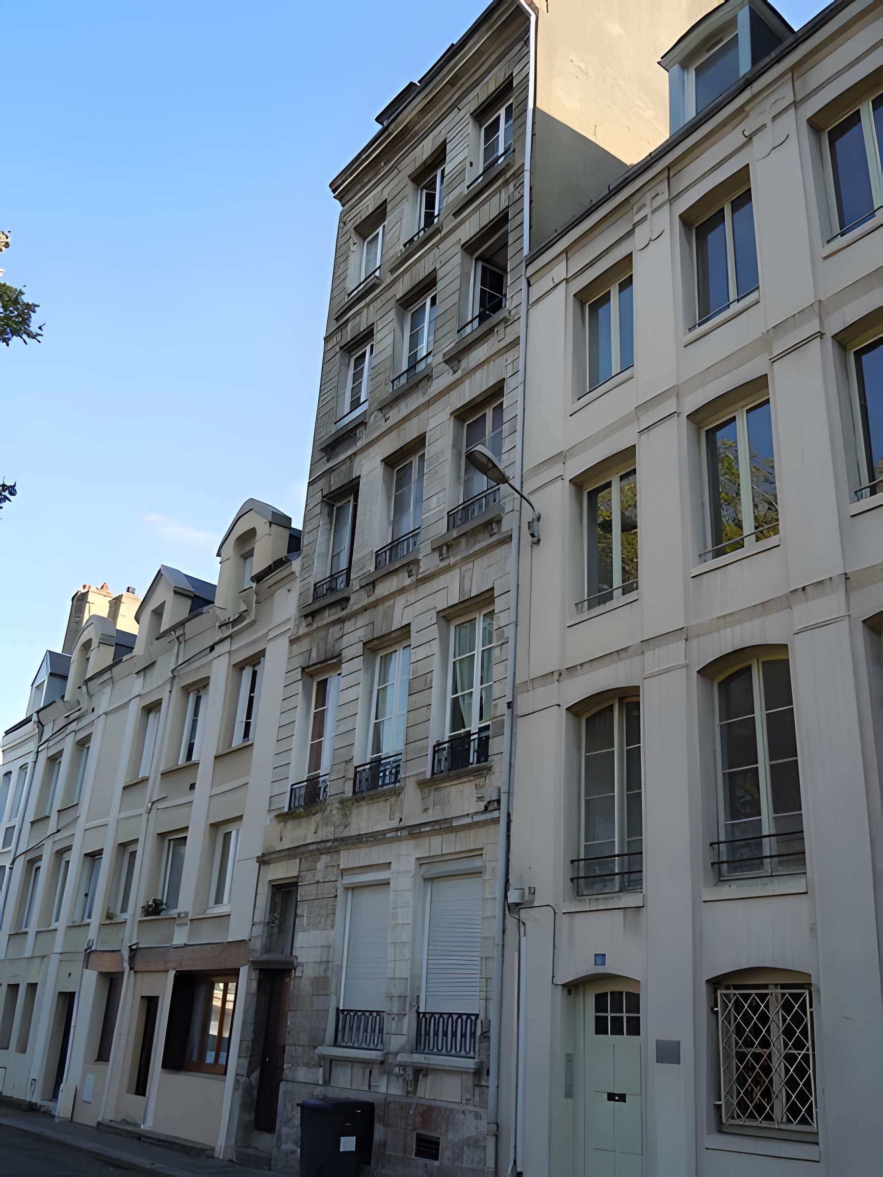 Immeubles de la Rue de Bretagne au Havre