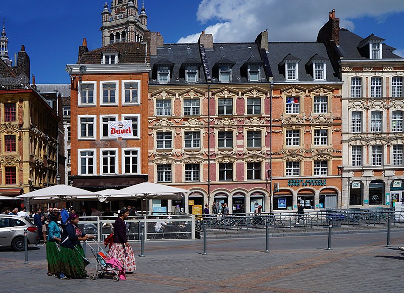 Immeubles, Place du Général-de-Gaulle à Lille