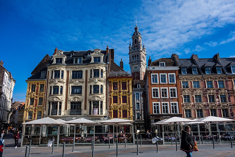 Immeubles, Place du Général-de-Gaulle à Lille