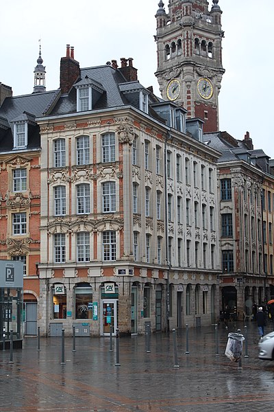 Immeubles, Place du Général-de-Gaulle à Lille