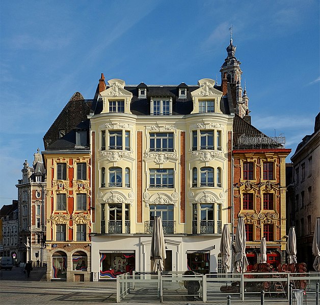 Immeubles, Place du Général-de-Gaulle à Lille