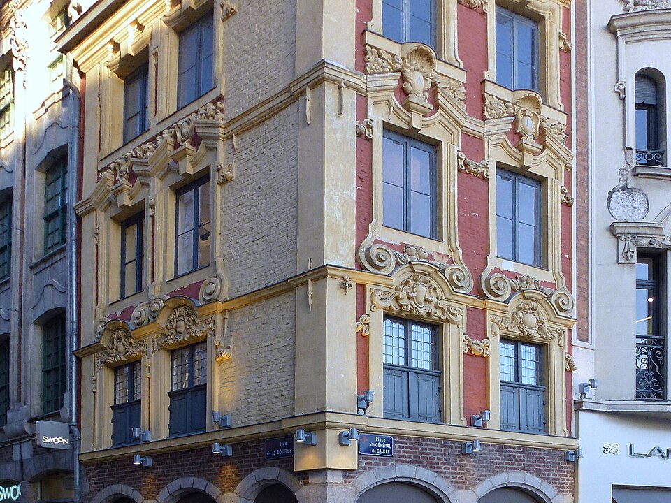 Immeubles, Place du Général-de-Gaulle à Lille