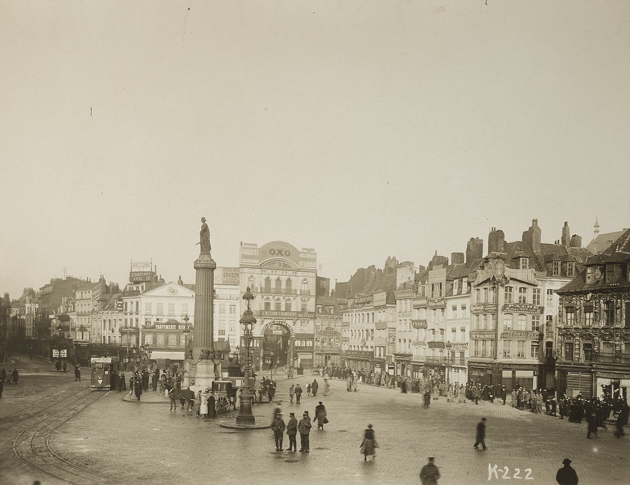 Immeubles, Place du Général-de-Gaulle à Lille