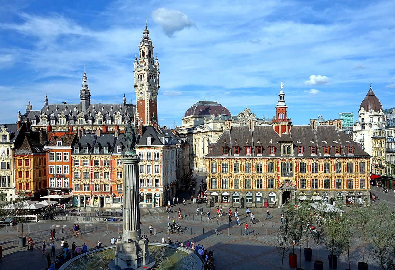 Immeubles, Place du Général-de-Gaulle à Lille