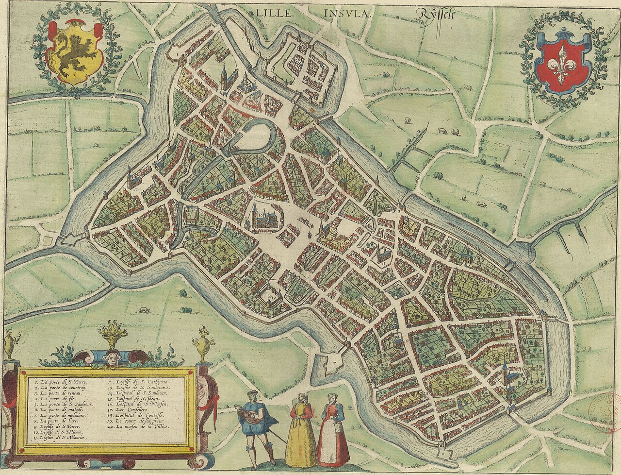 Immeubles, Place du Général-de-Gaulle à Lille