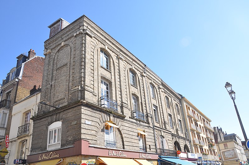 Immeubles, Place Nationale à Dieppe