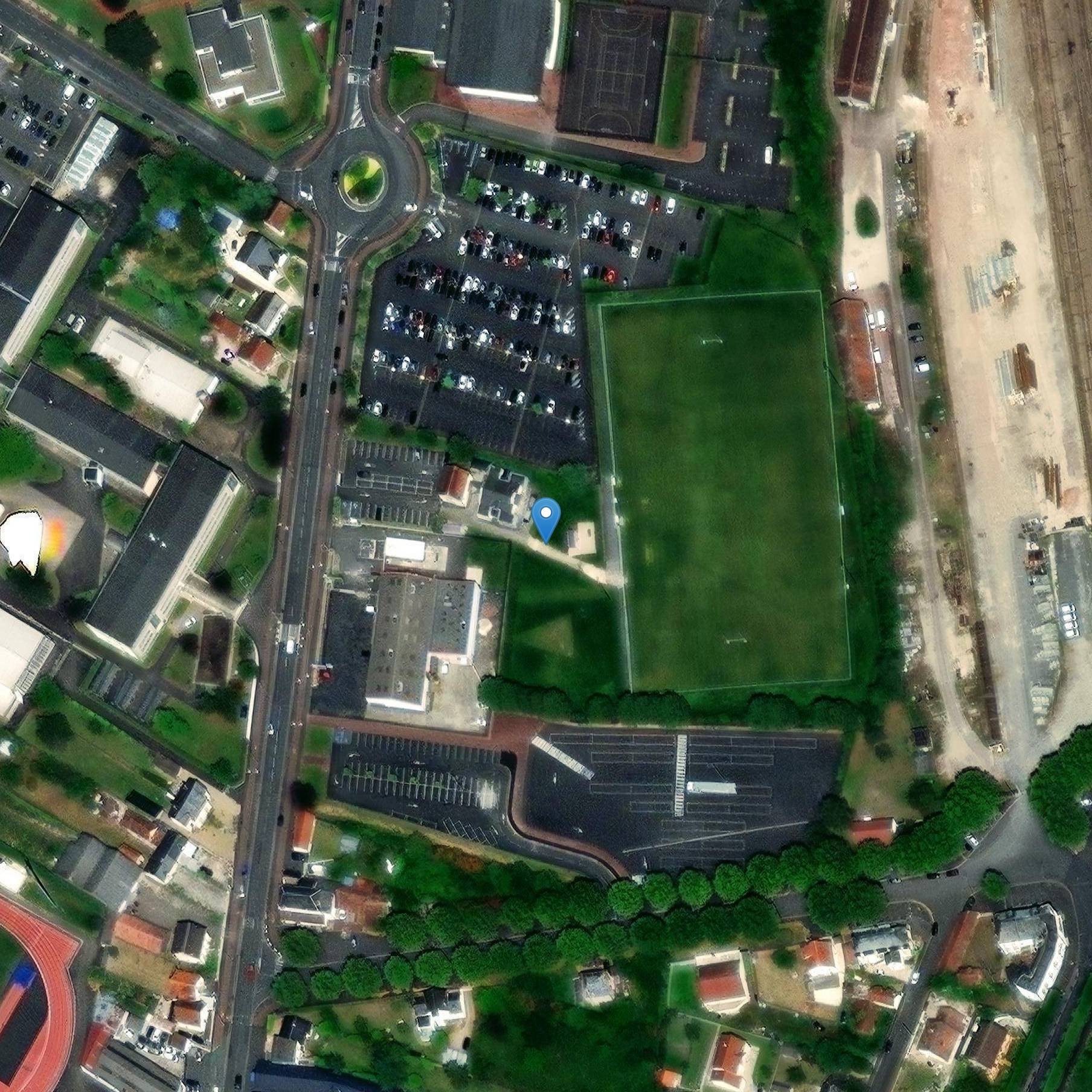 Photo de Gebouwen, Parmentierstraat in Gien