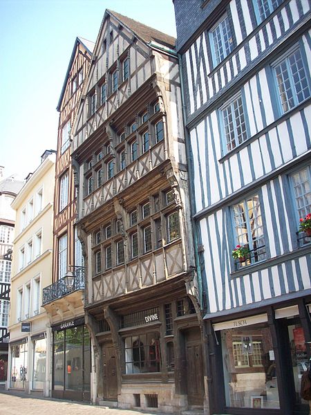 Immeubles, Rue Saint-Romain N°74 à Rouen