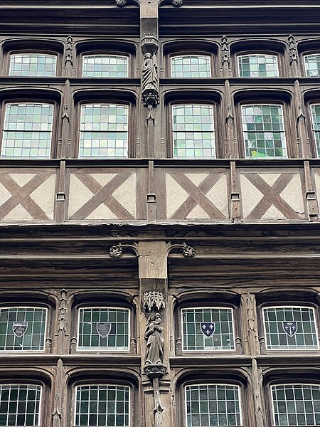 Immeubles, Rue Saint-Romain N°74 à Rouen