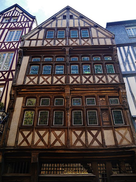 Immeubles, Rue Saint-Romain N°74 à Rouen