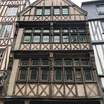 Immeubles, Rue Saint-Romain N74 à Rouen