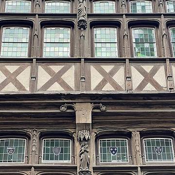 Immeubles, Rue Saint-Romain N74 à Rouen