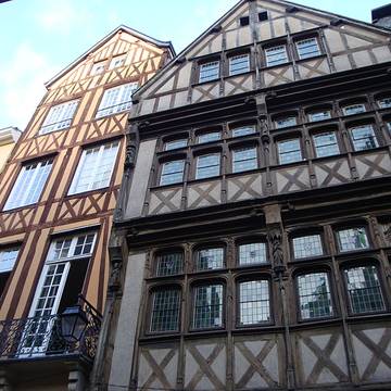 Immeubles, Rue Saint-Romain N74 à Rouen