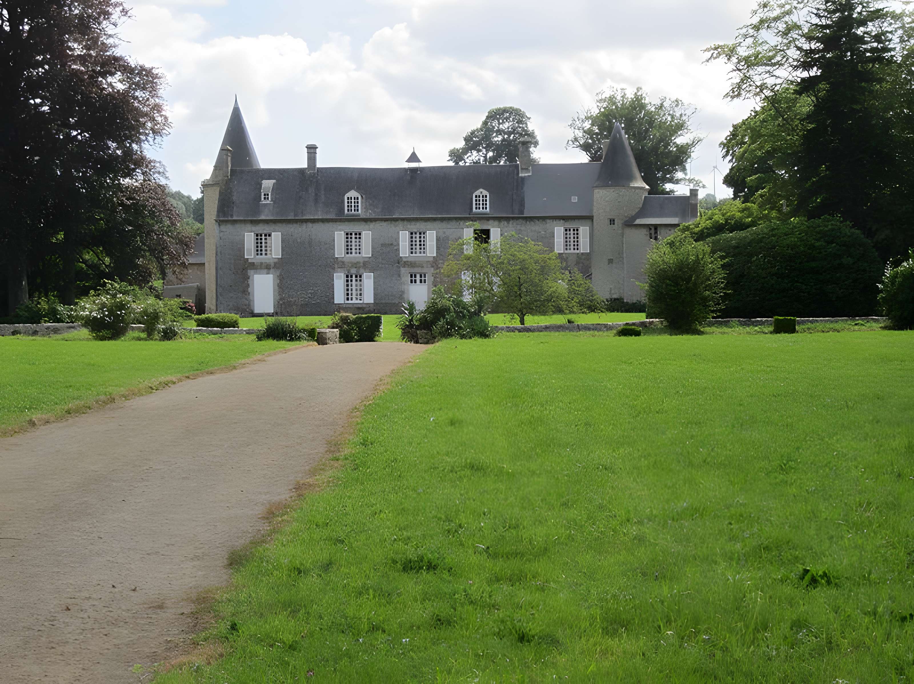 Jardin de la maison de Montcuit