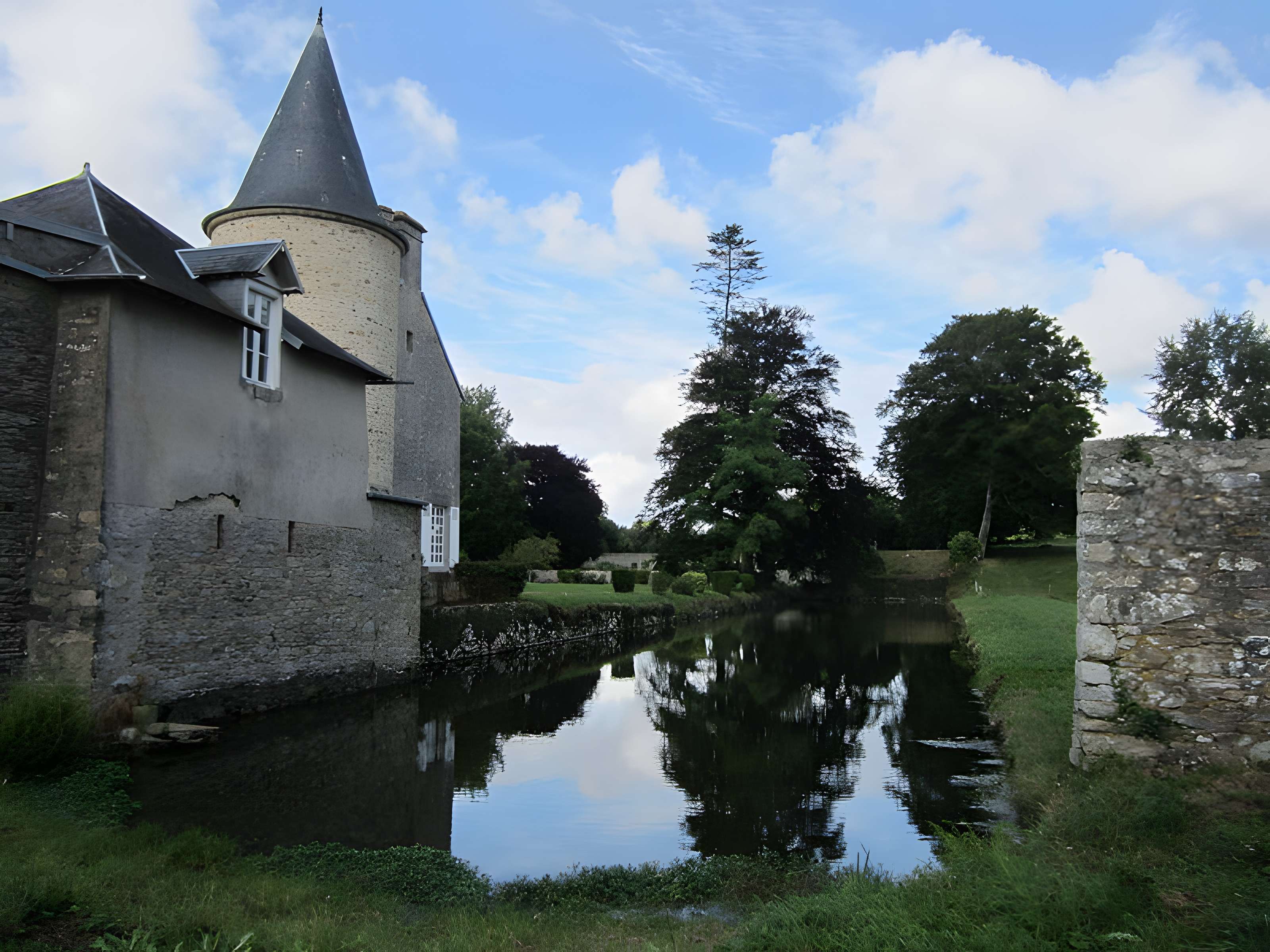 Jardin de la maison de Montcuit