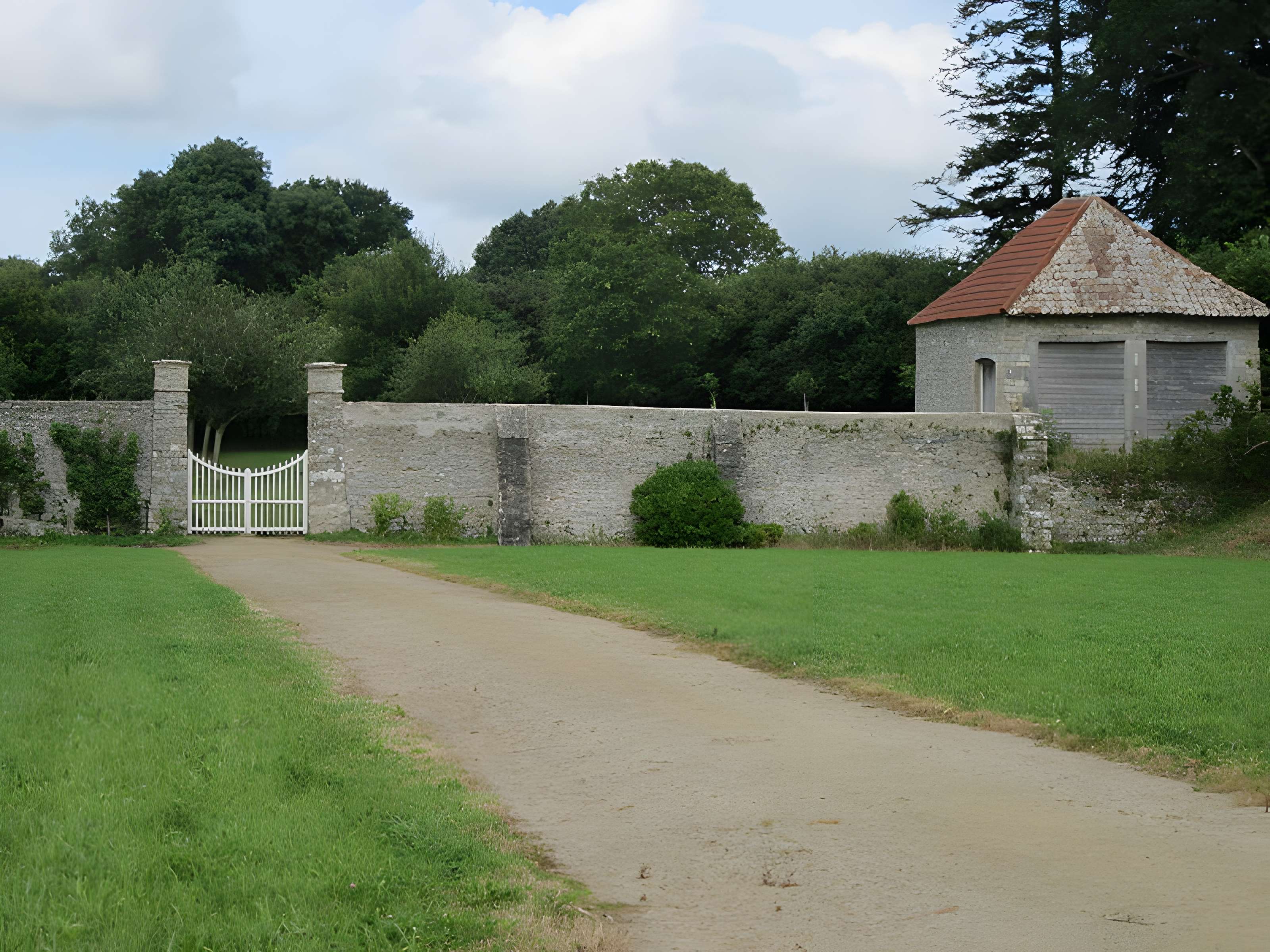 Jardin de la maison de Montcuit