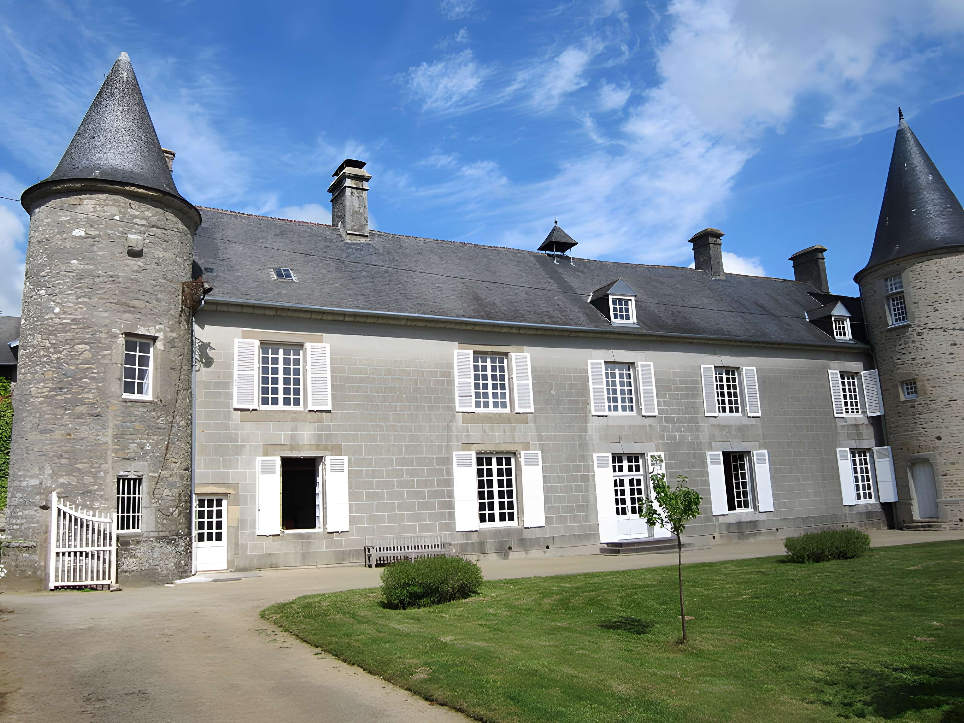 Jardin de la maison de Montcuit