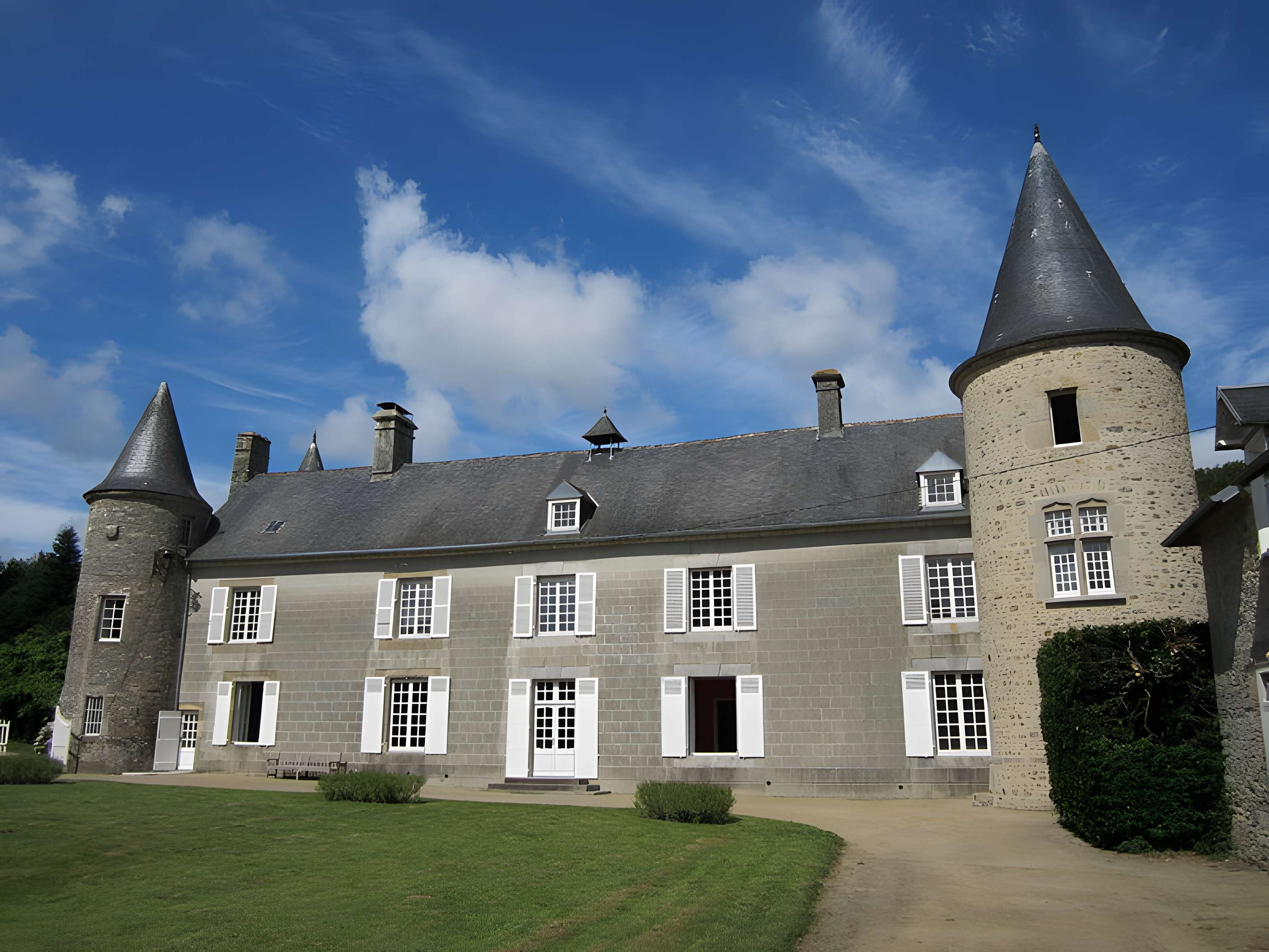 Jardin de la maison de Montcuit