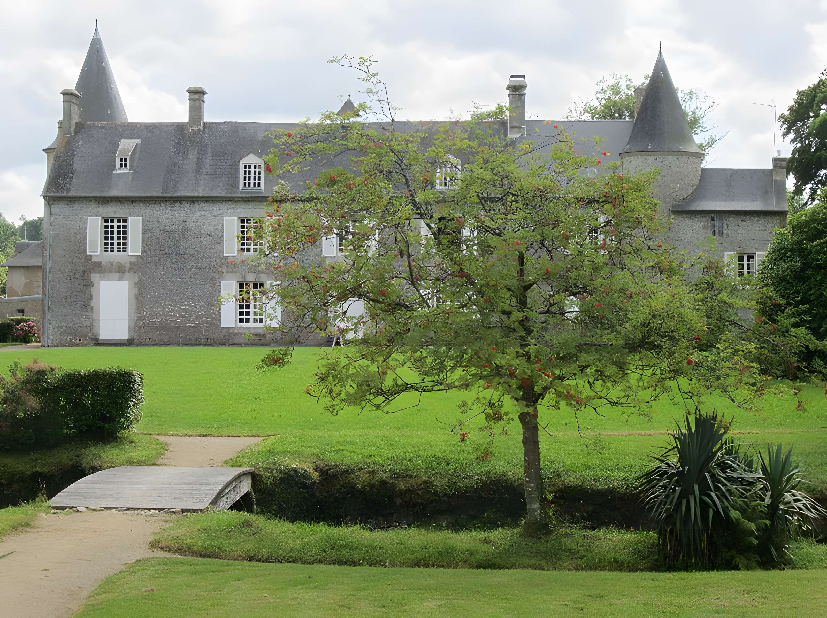 Jardin de la maison de Montcuit