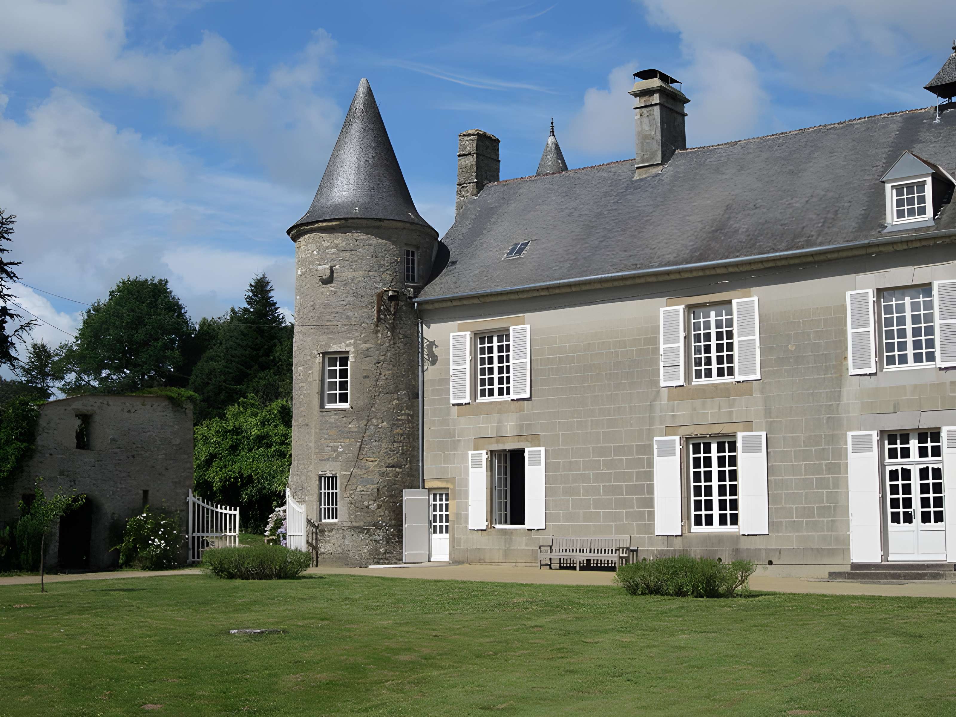 Jardin de la maison de Montcuit