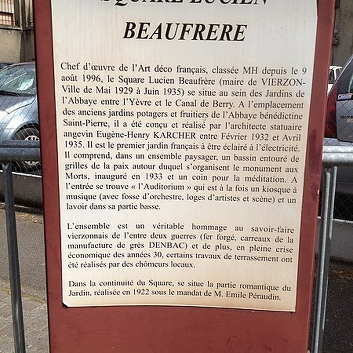 Photo de Jardin de labbaye de Vierzon