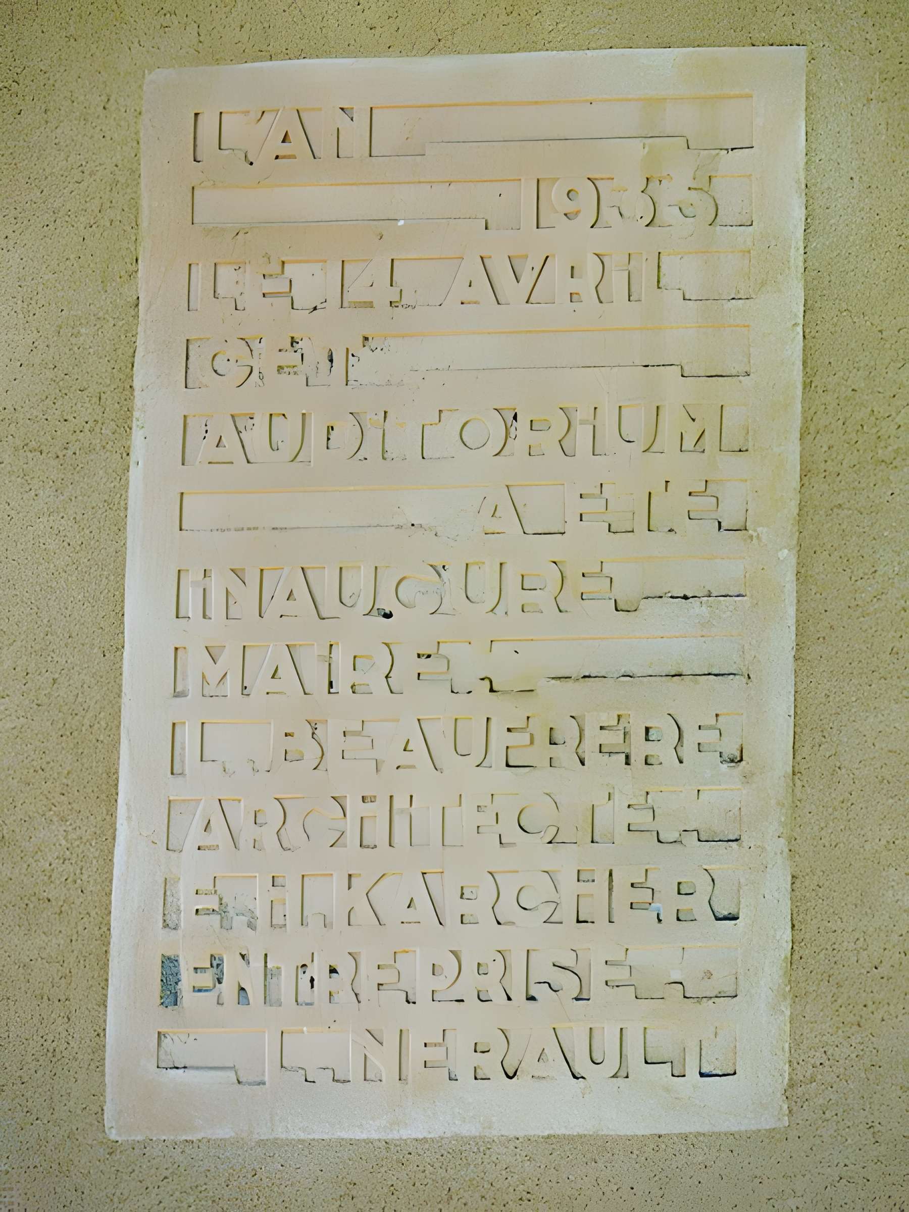 Jardin de l'abbaye de Vierzon