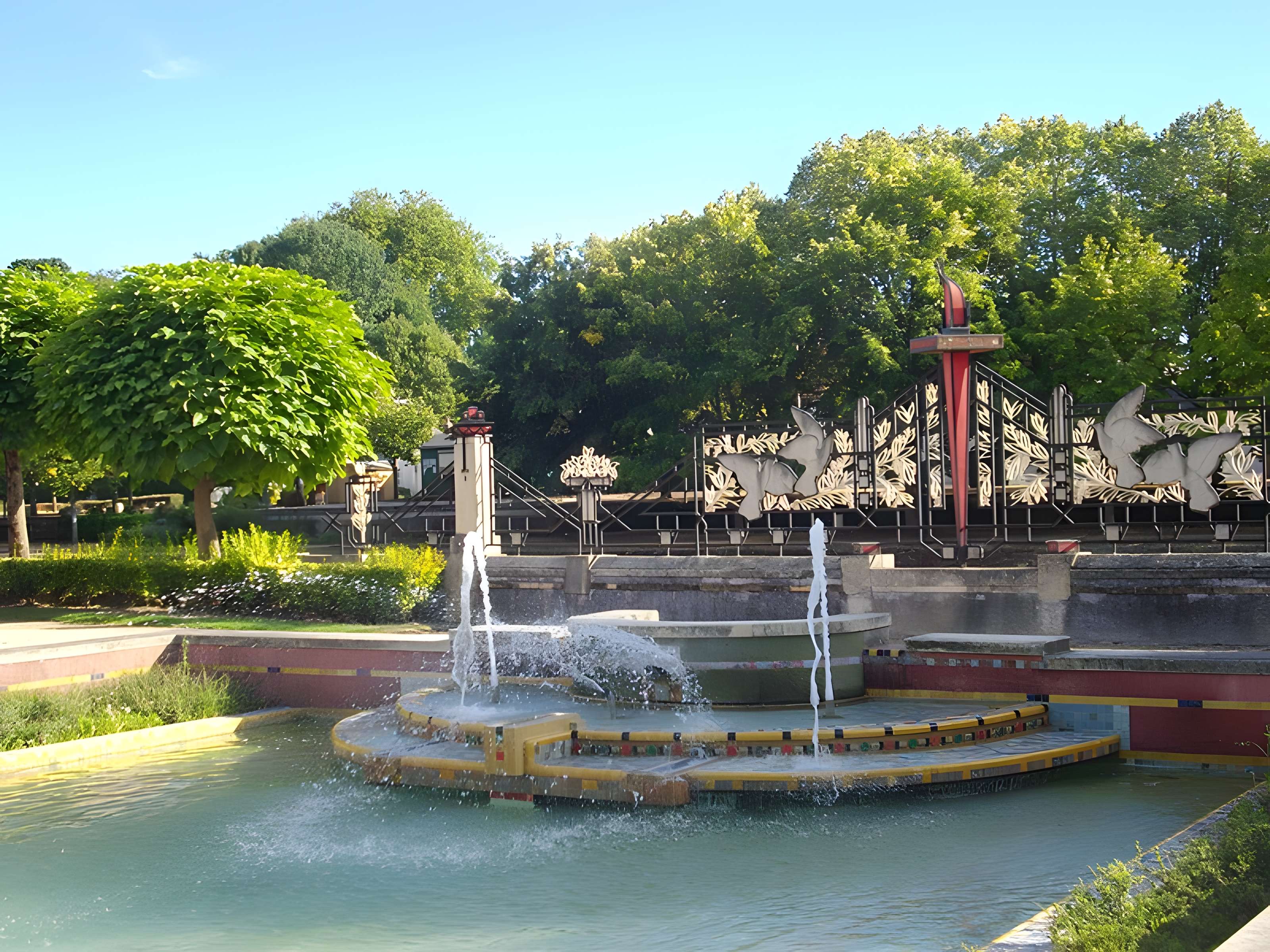 Jardin de l'abbaye de Vierzon