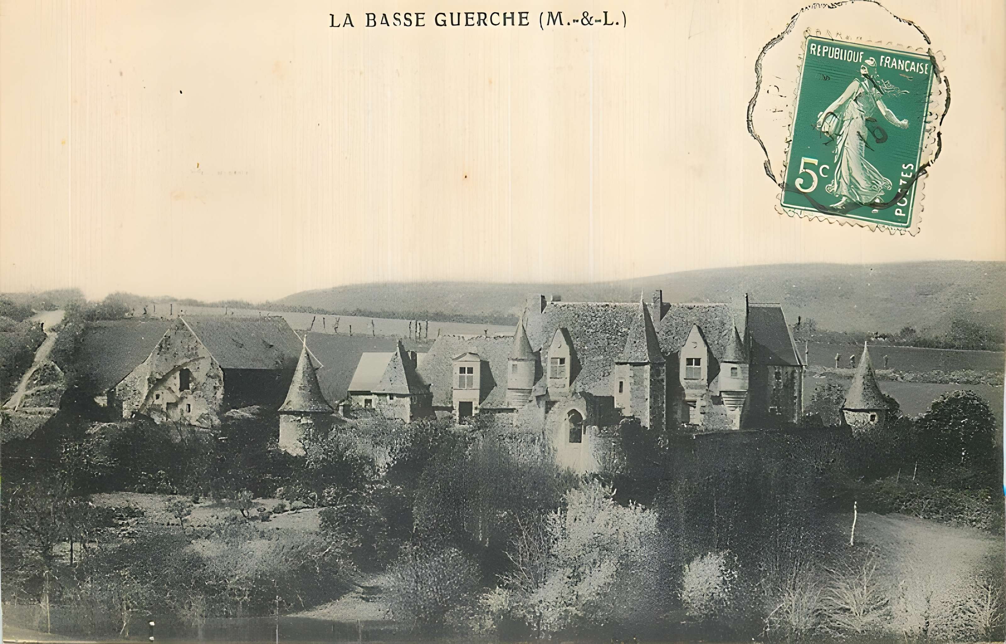 Logis de la Basse-Guerche à Chaudefonds-sur-Layon