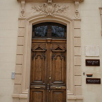 Logis du Bras dOr ou maison de Darius Milhaud à Aix-en-Provence