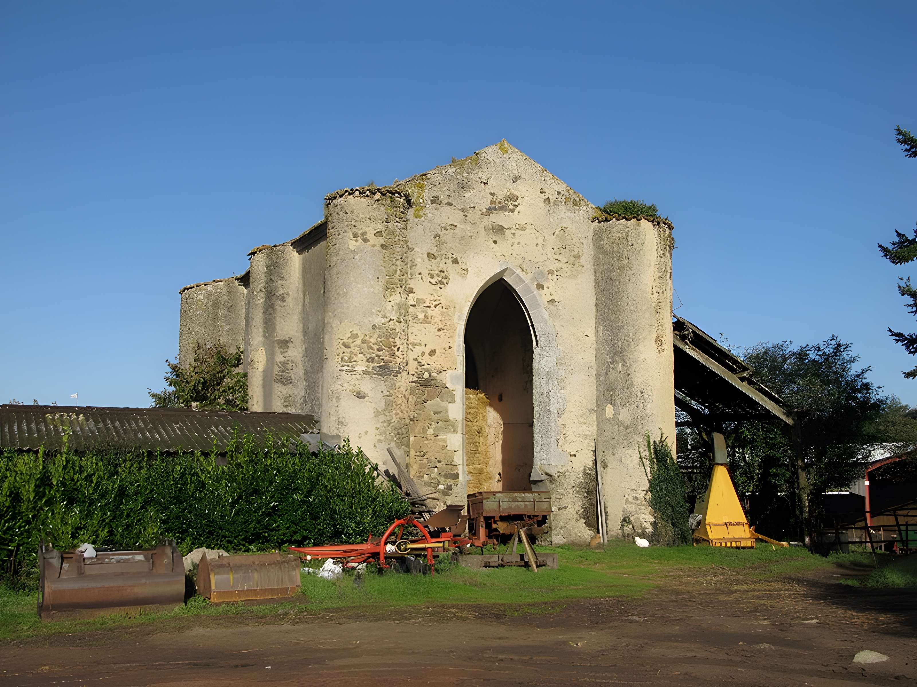 Logis et chapelle de l'Audrière à Saint-Mesmin