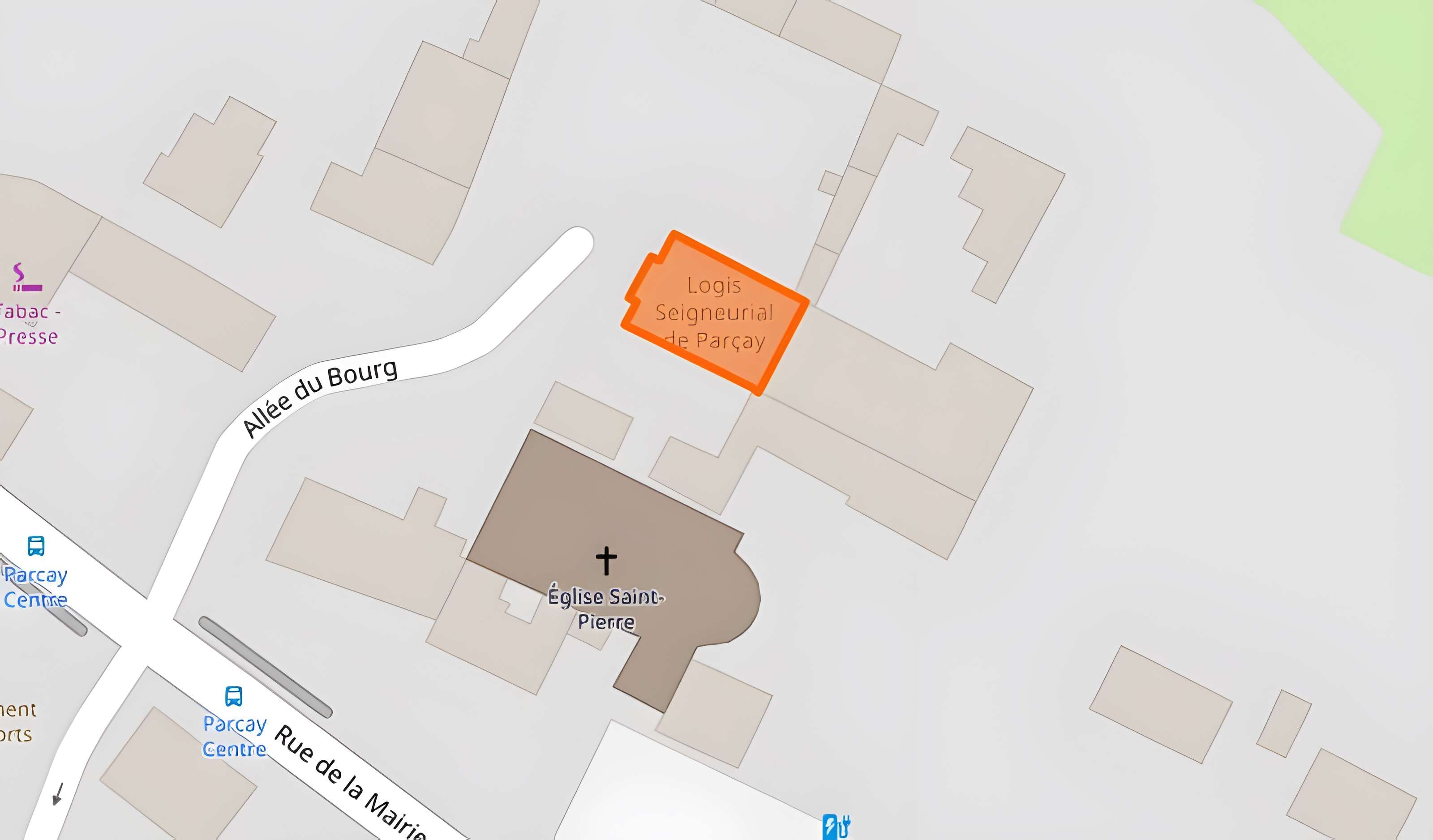 Logis seigneurial de Parcay