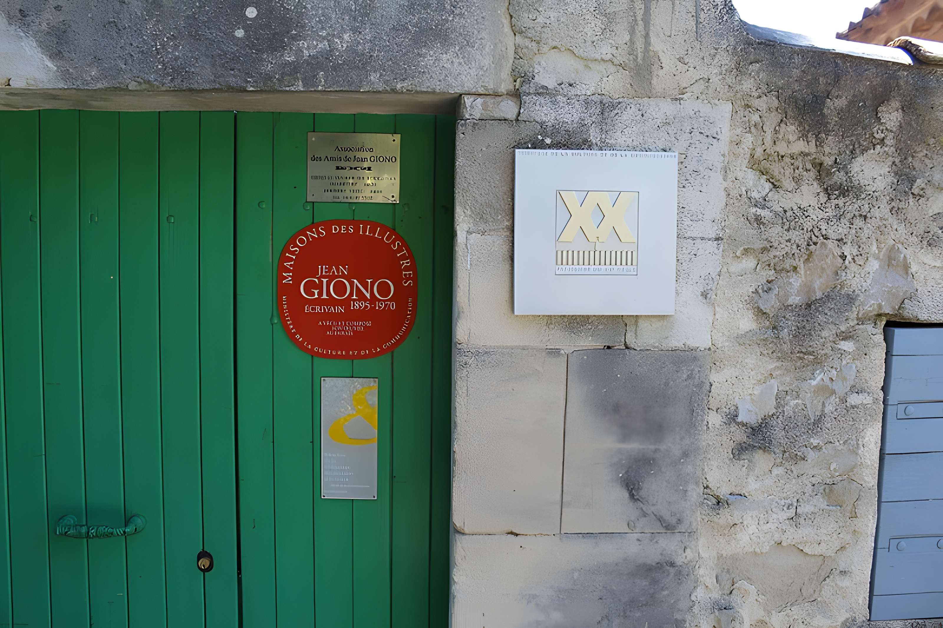 Maison de Jean Giono, dénommée Le Paraïs à Manosque