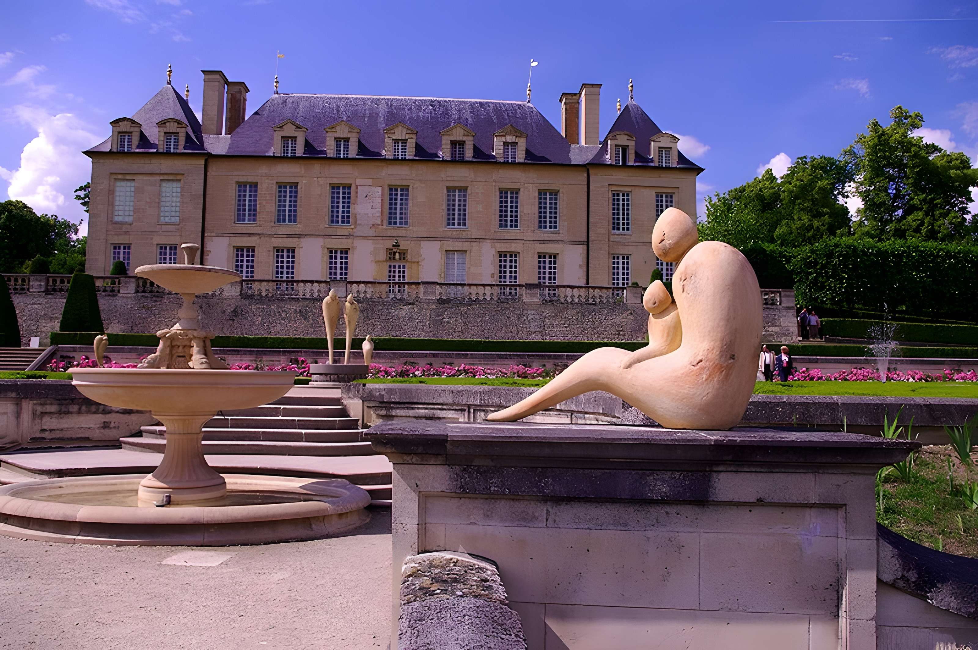 Château d'Auvers dans le Val-d'Oise