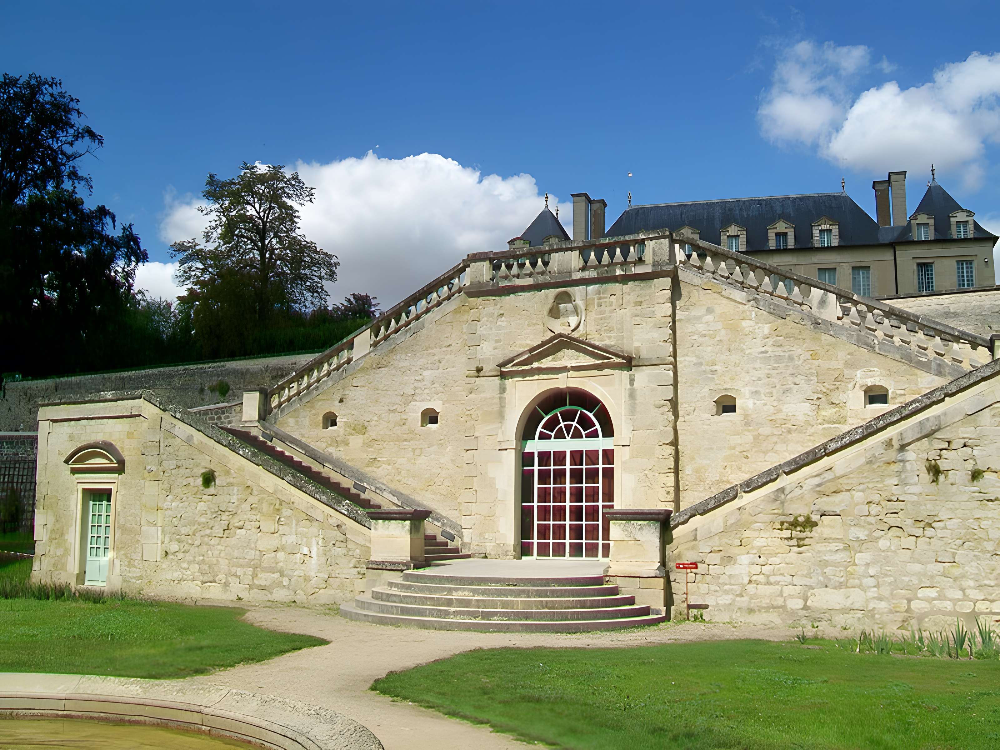 Château d'Auvers dans le Val-d'Oise
