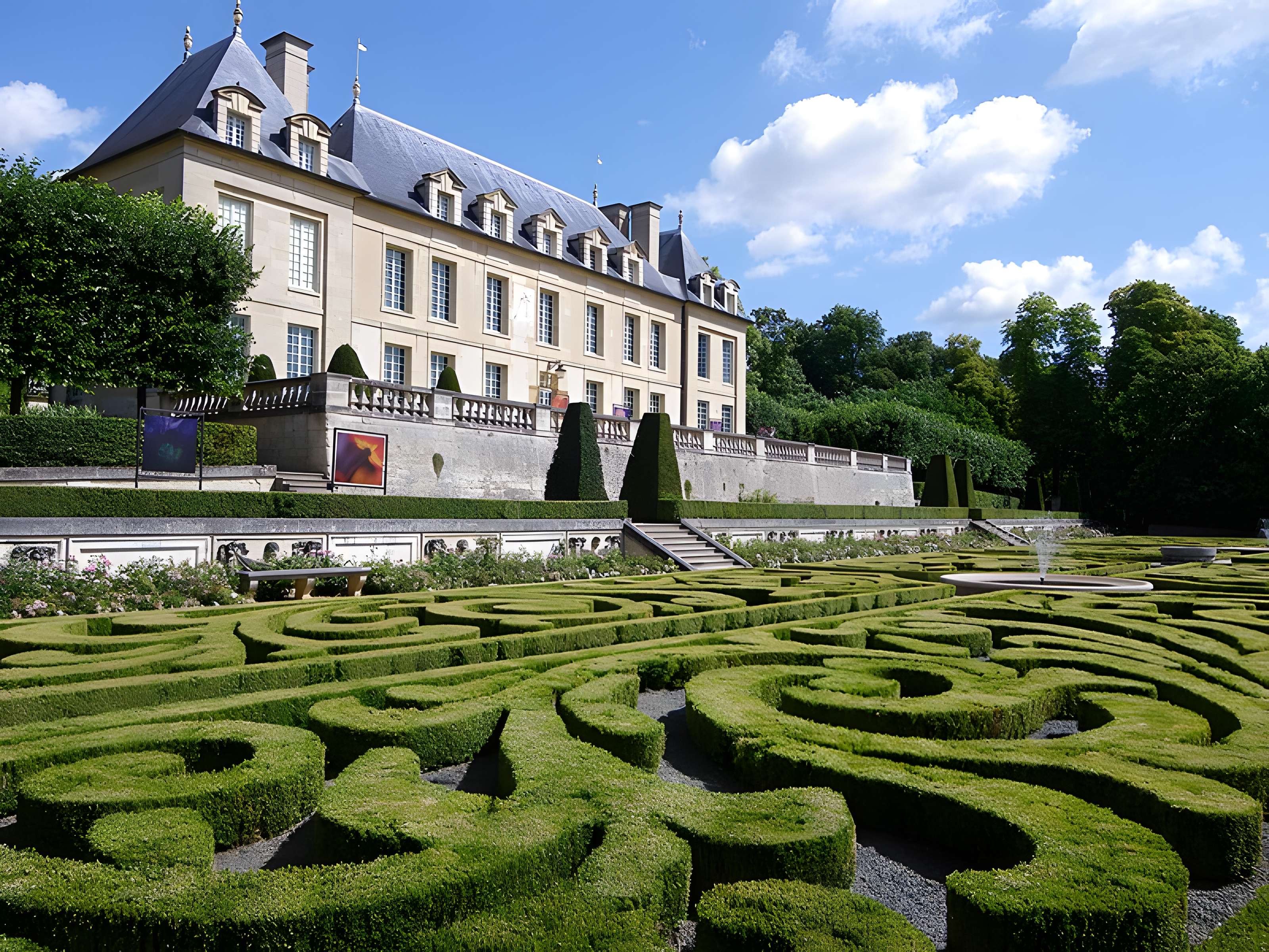 Château d'Auvers dans le Val-d'Oise